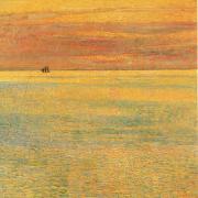 Sunset at Sea, Childe Hassam